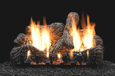 Empire Hearth 30" Charred Oak Ceramic Log set for Slope Glaze Burner LS30C2