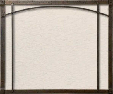 Empire Hearth 30" Oil-Rubbed Bronze Arched Forged Iron Inset DFF30RBZT