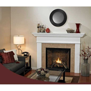 Empire Hearth 32" Tahoe Premium Clean Face Direct Vent Traditional Fireplace DVCP32BP