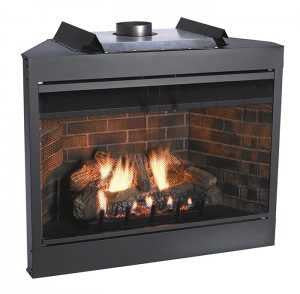 Empire Hearth 34"Keystone Deluxe B-Vent Fireplace BVD34FP