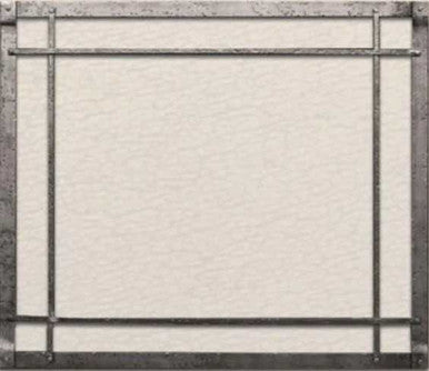 Empire Hearth 35" Oil-Rubbed Bronze Rectangle Forged Iron Inset DFF35CBZT