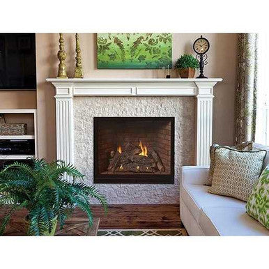 Empire Hearth 36" Tahoe Deluxe Clean Face Direct Vent Traditional Fireplace DVCD36FP
