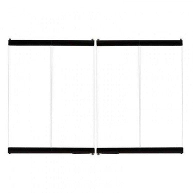 Empire Hearth 42" Black Standard Bi-Fold Glass Doors BDB42BL