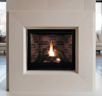 Empire Hearth 42" Tahoe Premium Clean Face Direct Vent Traditional Fireplace DVCP42BP