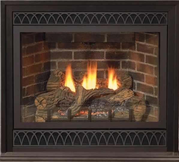 Empire Hearth 48" Tahoe Deluxe Direct Vent Zero Clearance Traditional Fireplace DVD48FP