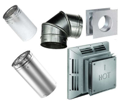 Empire Hearth 4x6 5/8" Vent Kit for Horizontal Top Vent DVVK4TSP