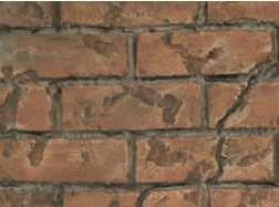 Empire Hearth 50" Cracked Red Fire Brick Liner DVP50PFB