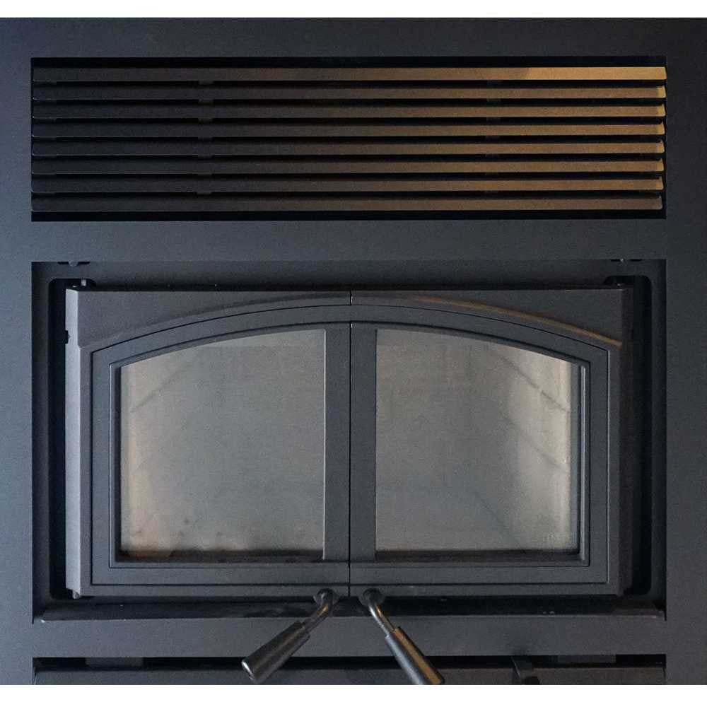 Empire Stove Door Overlay, Black WD5BL