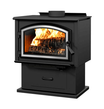 Empire Stove Gateway 1700 Wood Burning Stove WB17FS