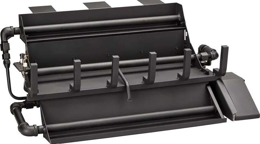 HHT 30" 3 Tier Stadium Vented Natural Gas Intermittent Pilot Burner 3TR-IPI-R30-N