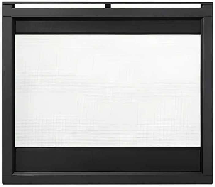 HHT Black Firescreen front FSMQ36BK