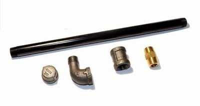HPC 17" Natural Gas Straight Log Lighter Burner Kit