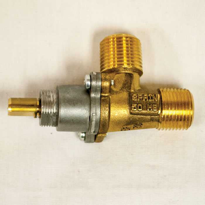 HPC 301-SL 3/8" Inlet NPT x 3/8" NPT Outlet Manual Valve w/Safety Lock Out Knob