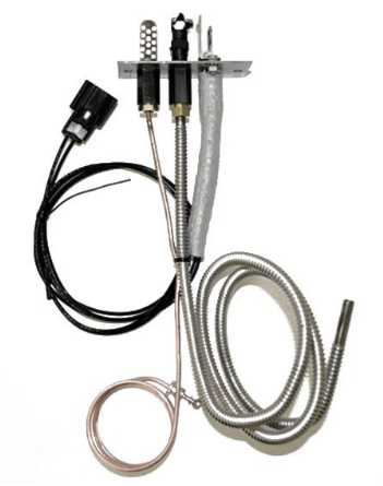 HPC 72" Stainless Steel Hot Surface/Thermocouple Ignition Pilot Assembly Drilled Out for 400k BTU EI Models - For Natural Gas Only