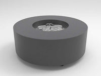 HPC Assembled Metal Fire Pit Enclosures — 48in d. x 18in