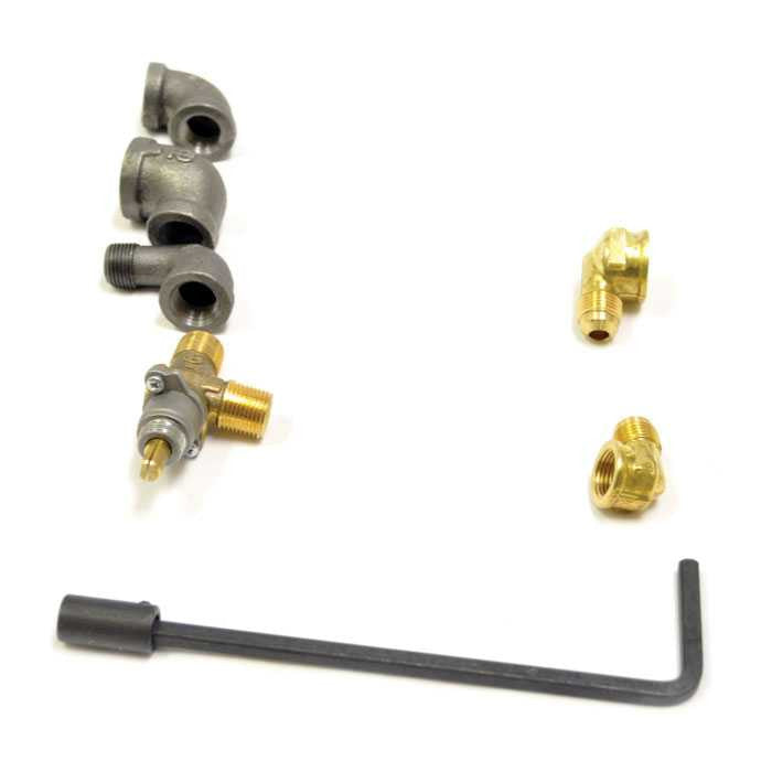 HPC C65 — On/Off In Fireplace Manual Valve Kit