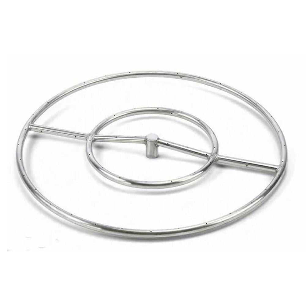 HPC FRS24HC — 24" SS Fire Ring w/3/4" Hub & Tube (10-Piece Bulk Pack)
