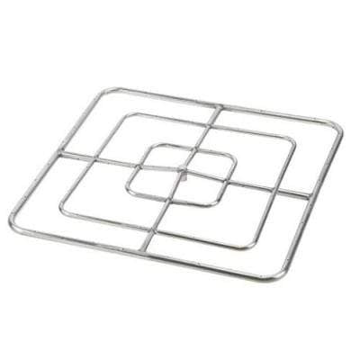 HPC FRSSQ48HC - 48" SS Sq. High Capacity Fire Ring w/.75" Sealed Hub (5-Piece Bulk Pack)