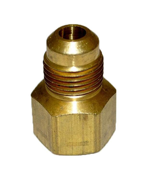 HPC Fire Adaptor Brass Fitting, 3/8-Inch Tube, 1/2-Inch FIP