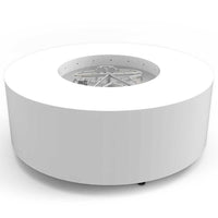 HPC Fire Agni 48-Inch Round Metal Fire Pit with Torpedo Burner