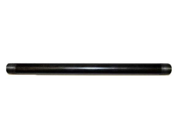 HPC Fire Black Iron 30-Inch Nipple, 1/2-Inch MPT