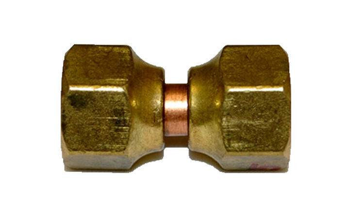 HPC Fire Brass 1.5-Inch Swivel Connector, 3.8-Inch Flare Fittings