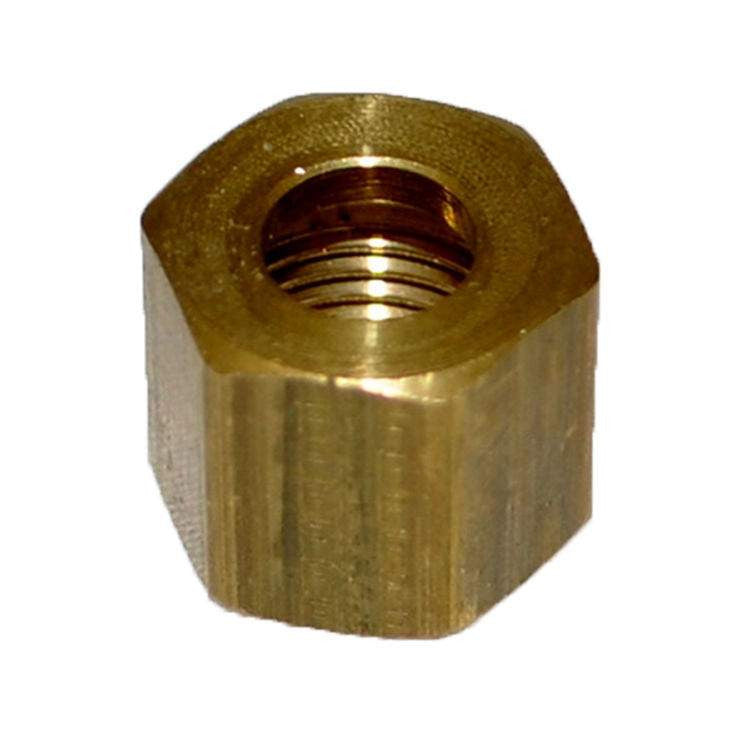 HPC Fire Brass Compression Nut, 1/4-Inch