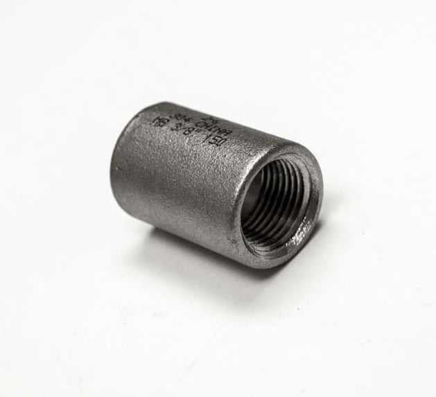 HPC Fire Stainless Steel Coupler, 3/8-Inch
