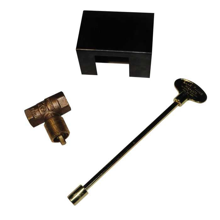 HPC MS8B — Straight 8" Brass Key Assembly