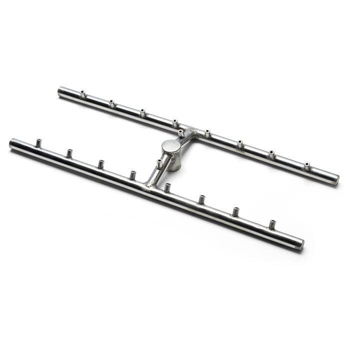 HPC TOR-HBSB48 - 48x10" SS Torpedo H-Burner w/Bottom Inlet