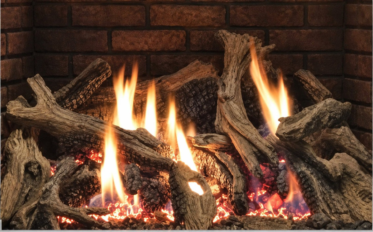 Empire Hearth 36" Ceramic Fiber Driftwood Log Set LS36DINF