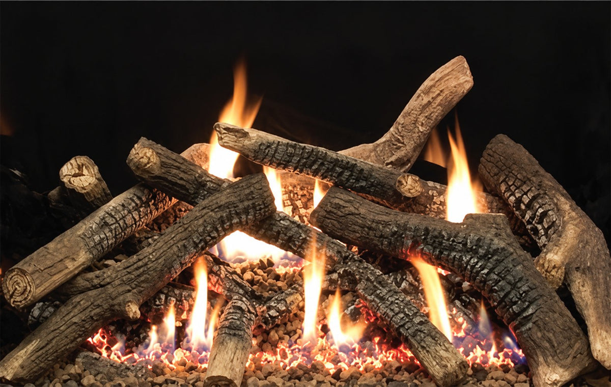 Empire Hearth 36" Ceramic Fiber Traditional Charred Log Set LS36TINF