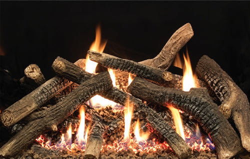 Empire Hearth 36" Ceramic Fiber Traditional Charred Log Set LS36TINF