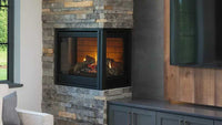 Majestic 36" Corner Gas Fireplace with Intellifire DV36IN