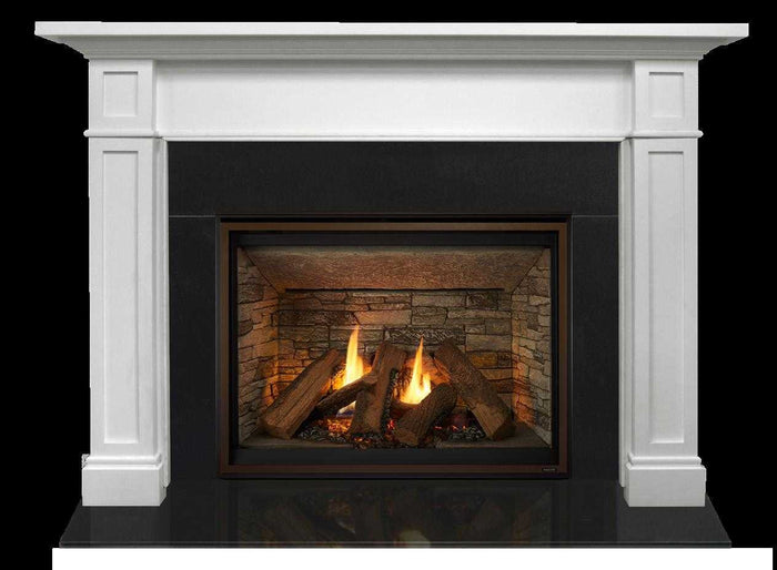 Majestic Acadia C Flush Wood Mantel AFAAAUC