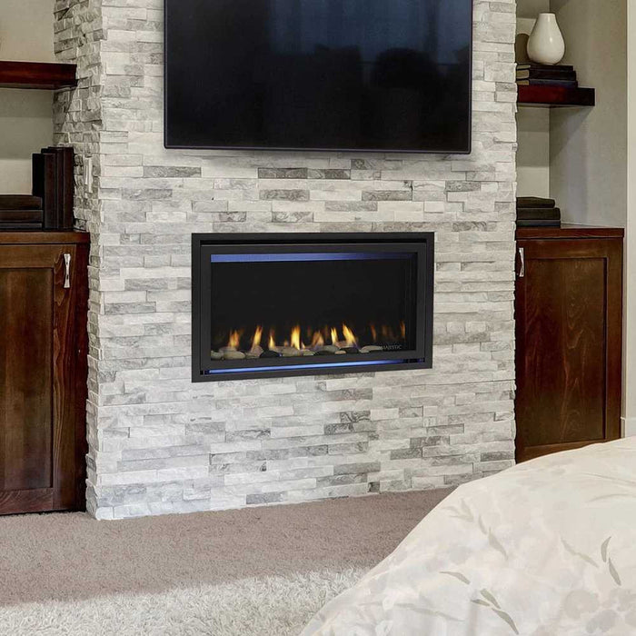Majestic Products 32" Jade Natural Gas Linear Direct Vent Fireplace JADE32IN