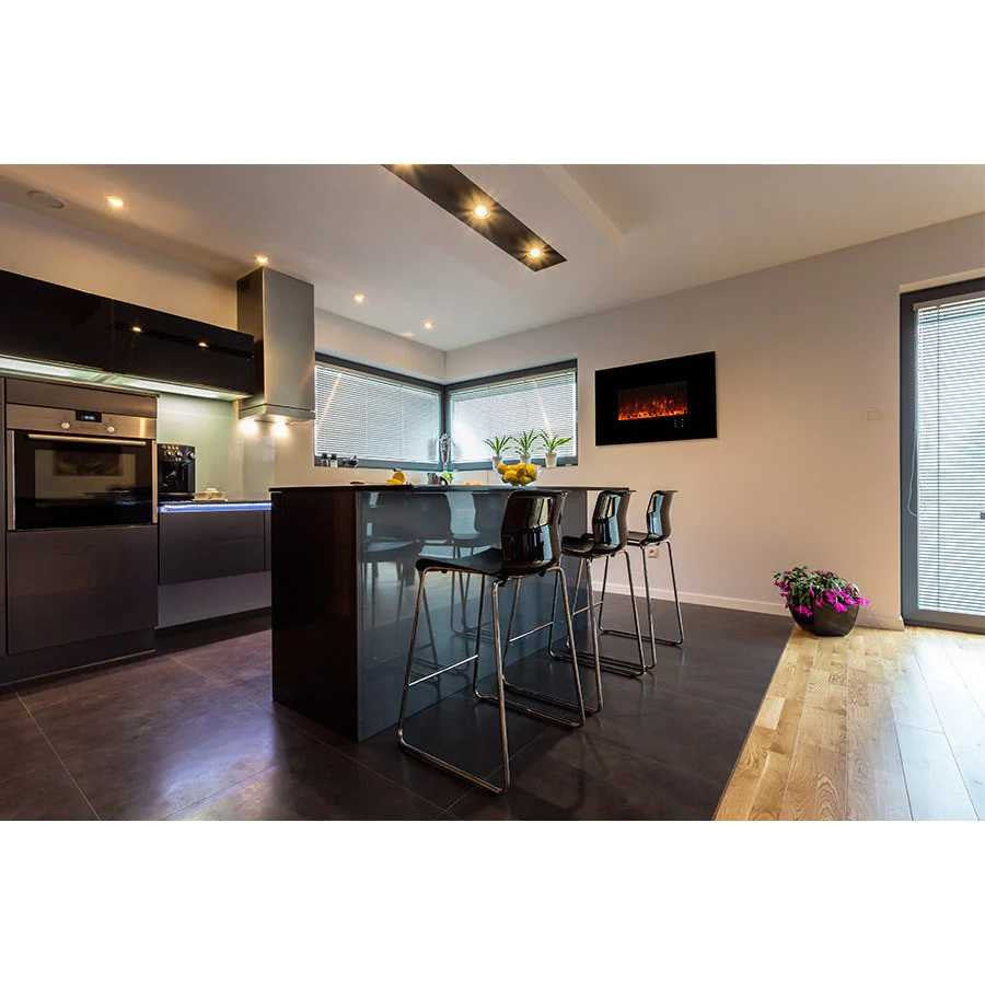 Modern Flames Ambiance CLX2 80" Wall Mount/Recessed Electric Fireplace AL80CLX2-G