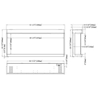 Modern Flames Orion Multi 52" Electric Fireplace OR52-MULTI