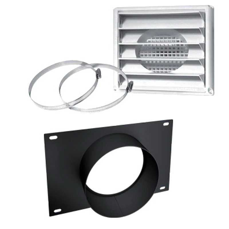 Osburn Fresh Air Intake Kit for Stove on Pedestal (5”) AC01336