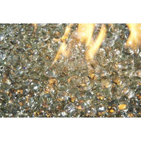 Outdoor Greatroom 24" Round Do-it-Yourself Crystal Fire Plus Gas Burner Kit DIY-24RD-K