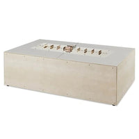 Outdoor Greatroom 60" Ready To Finish Linear Fire Pit Table Kit RTF60L-K