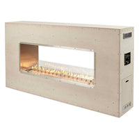Outdoor Greatroom 72" Ready-to-Finish See-Through Outdoor Gas Fireplace RSTL-72DNG