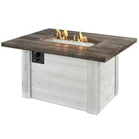 Outdoor Greatroom Alcott Rectangular Gas Fire Pit Table ALC-1224
