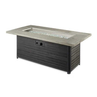Outdoor Greatroom Cedar Ridge Linear Gas Fire Pit Table CR-1242-K