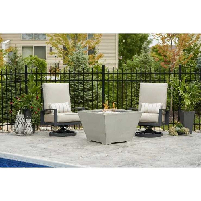 Outdoor Greatroom Cove Square Gas Fire Pit Bowl CV-2424