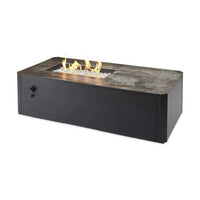Outdoor Greatroom Kinney Rectangular Gas Fire Pit Table KN-1224