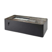 Outdoor Greatroom Kinney Rectangular Gas Fire Pit Table KN-1224