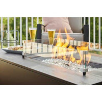 Outdoor Greatroom Kinney Rectangular Gas Fire Pit Table KN-1224