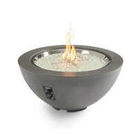 Outdoor Greatroom Midnight Mist Cove 42" Round Gas Fire Pit Bowl CV-30MM