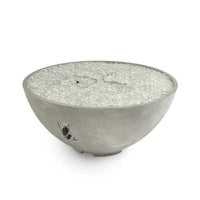 Outdoor Greatroom Natural Grey Cove Edge 42" Round Gas Fire Pit Bowl CV-30E